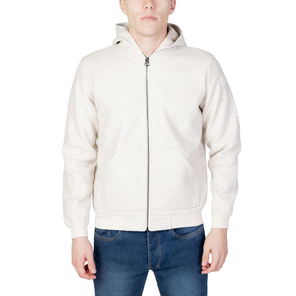 U.S. POLO ASSN. Beigefarbene Polyesterjacke