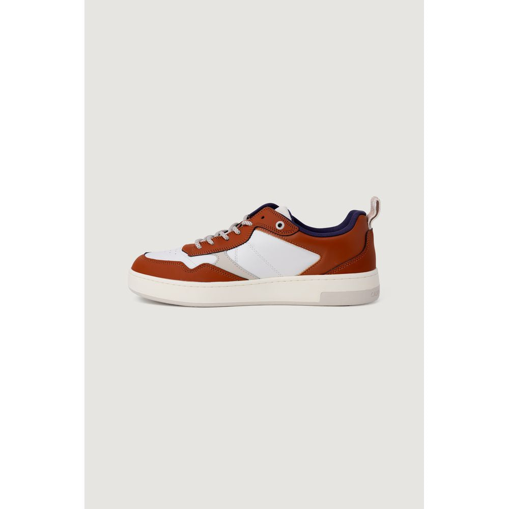 Calvin Klein Jeans Brauner Leder-Sneaker