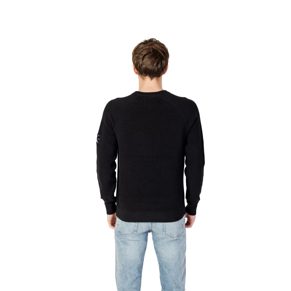 Calvin Klein Jeans Schwarzer Baumwollpullover