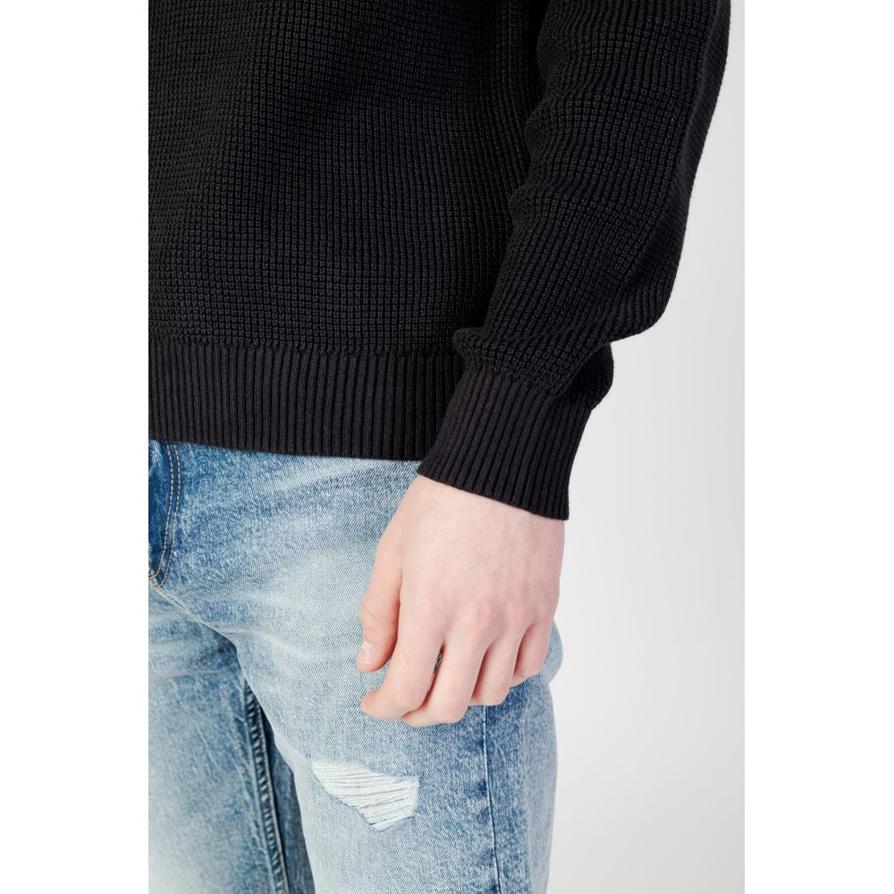 Calvin Klein Jeans Schwarzer Baumwollpullover