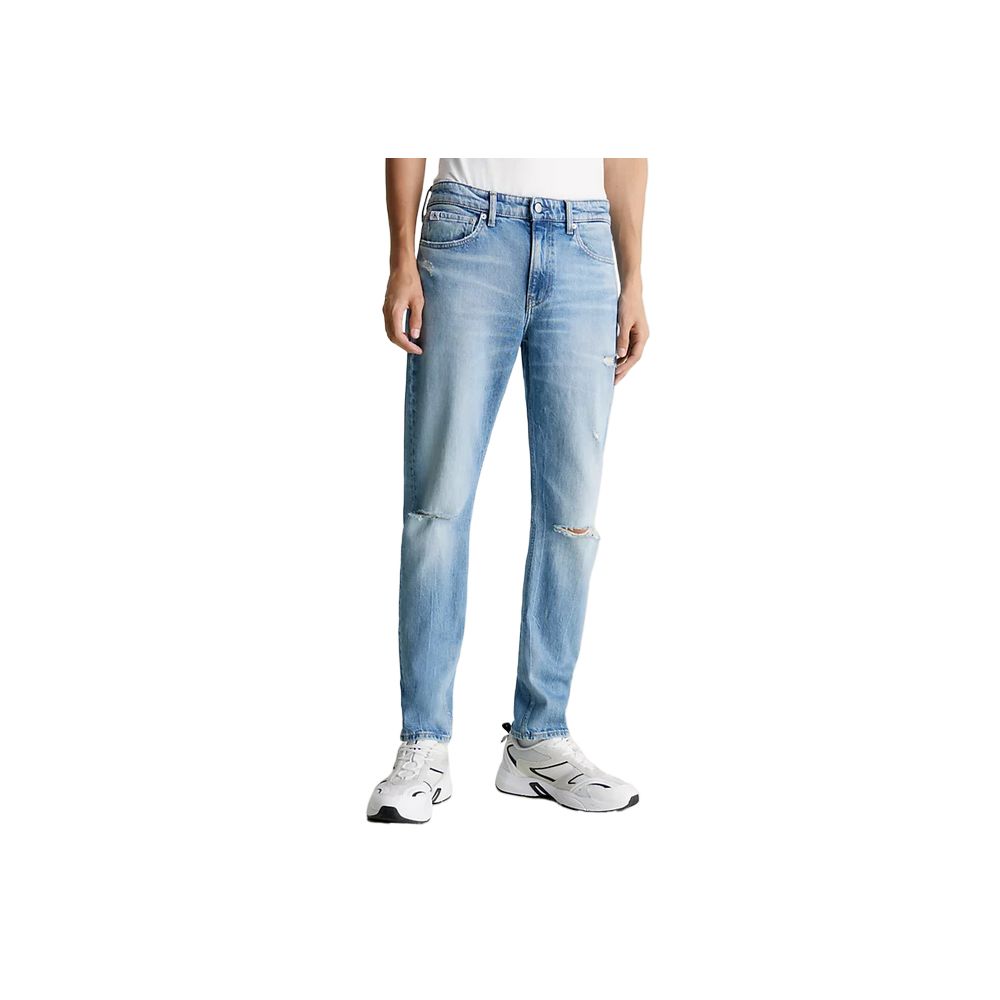 Calvin Klein Jeans Blaue Jeans & Hose aus Bio-Baumwolle