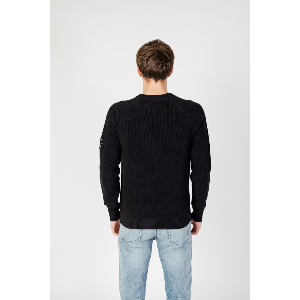 Calvin Klein Jeans Schwarzer Baumwollpullover