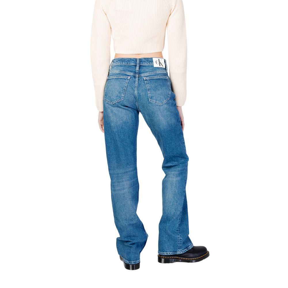 Calvin Klein Jeans Blaue Baumwolljeans & Hose