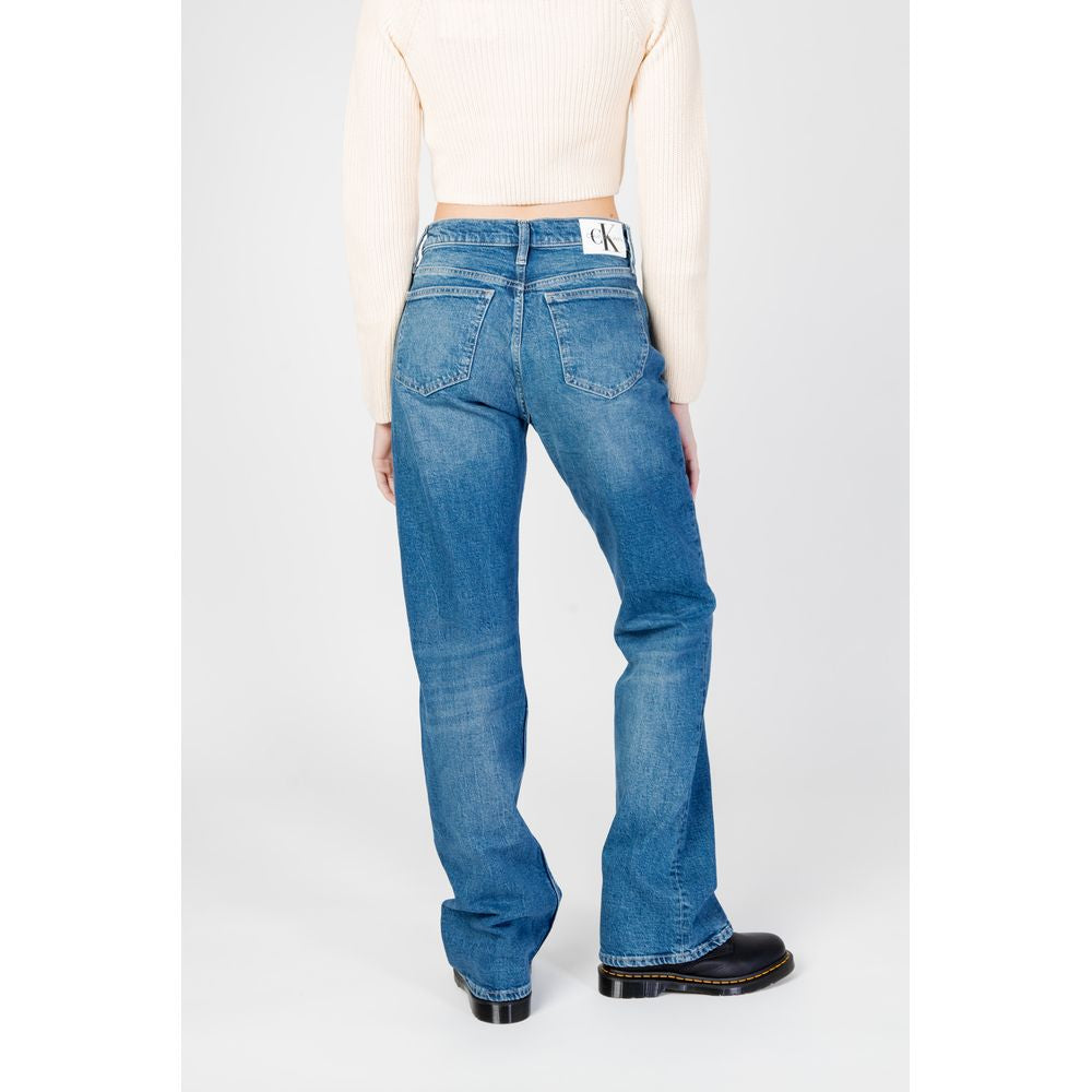 Calvin Klein Jeans Blaue Baumwolljeans & Hose