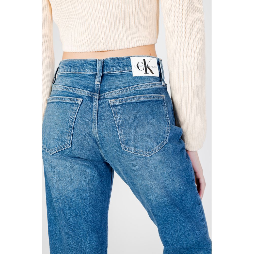 Calvin Klein Jeans Blaue Baumwolljeans & Hose