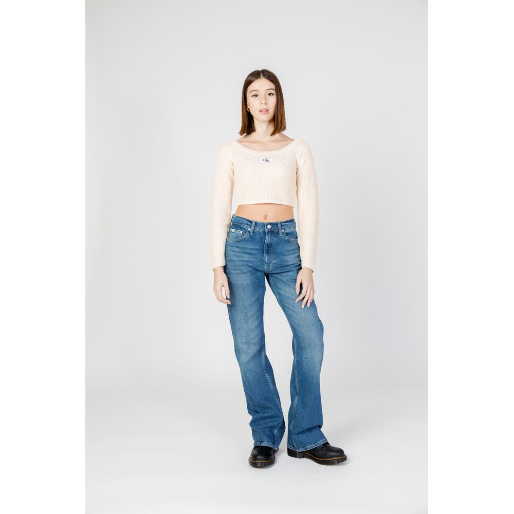 Calvin Klein Jeans Blaue Baumwolljeans & Hose