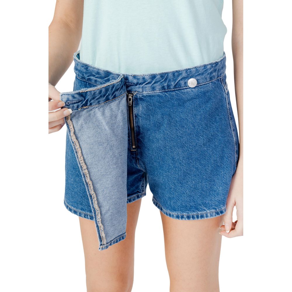 Calvin Klein Jeans Blaue Baumwollshorts