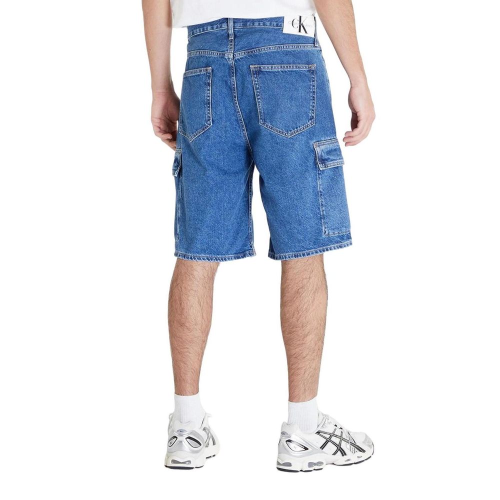 Calvin Klein Jeans Blaue Baumwollshorts