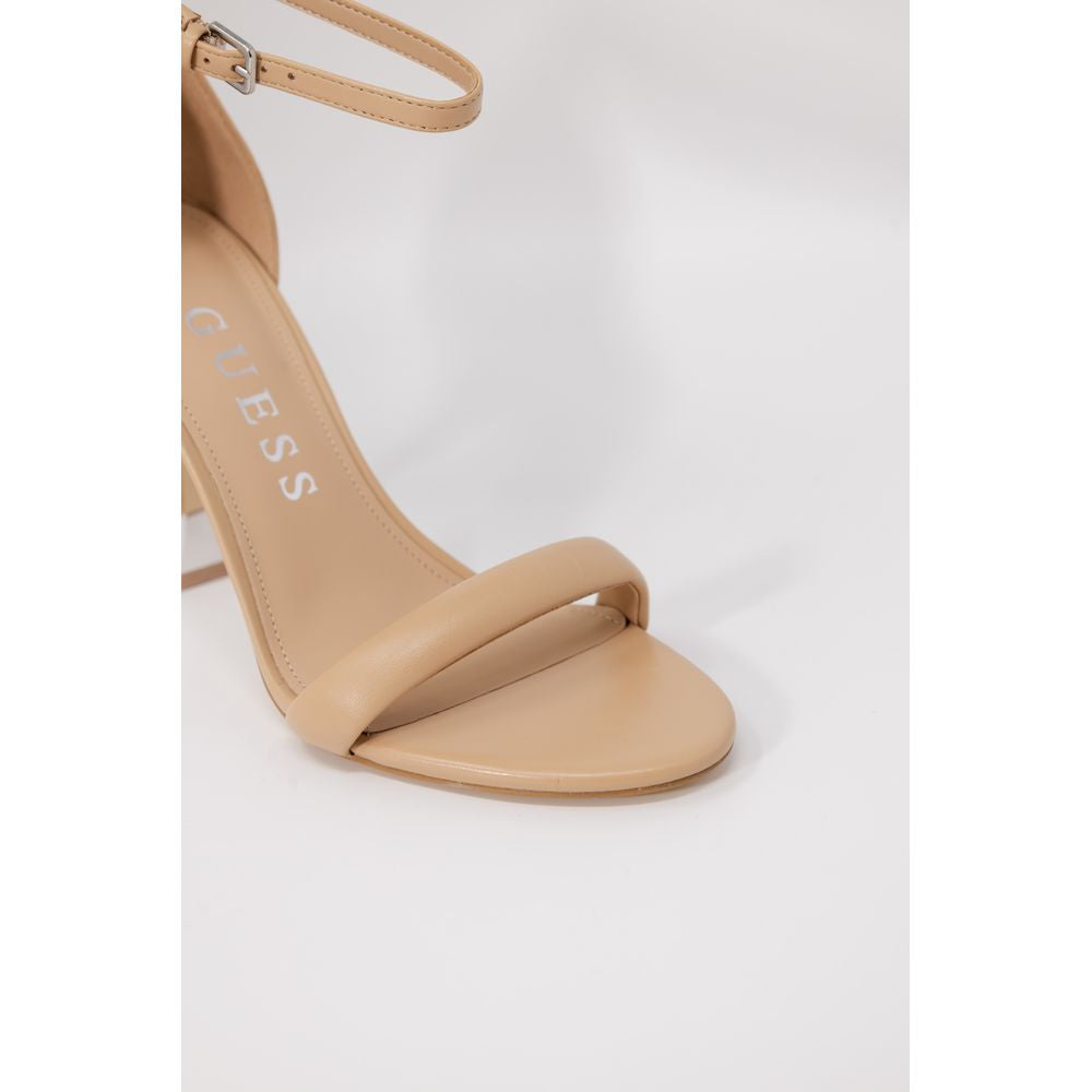 Guess Beige Leder Pumps