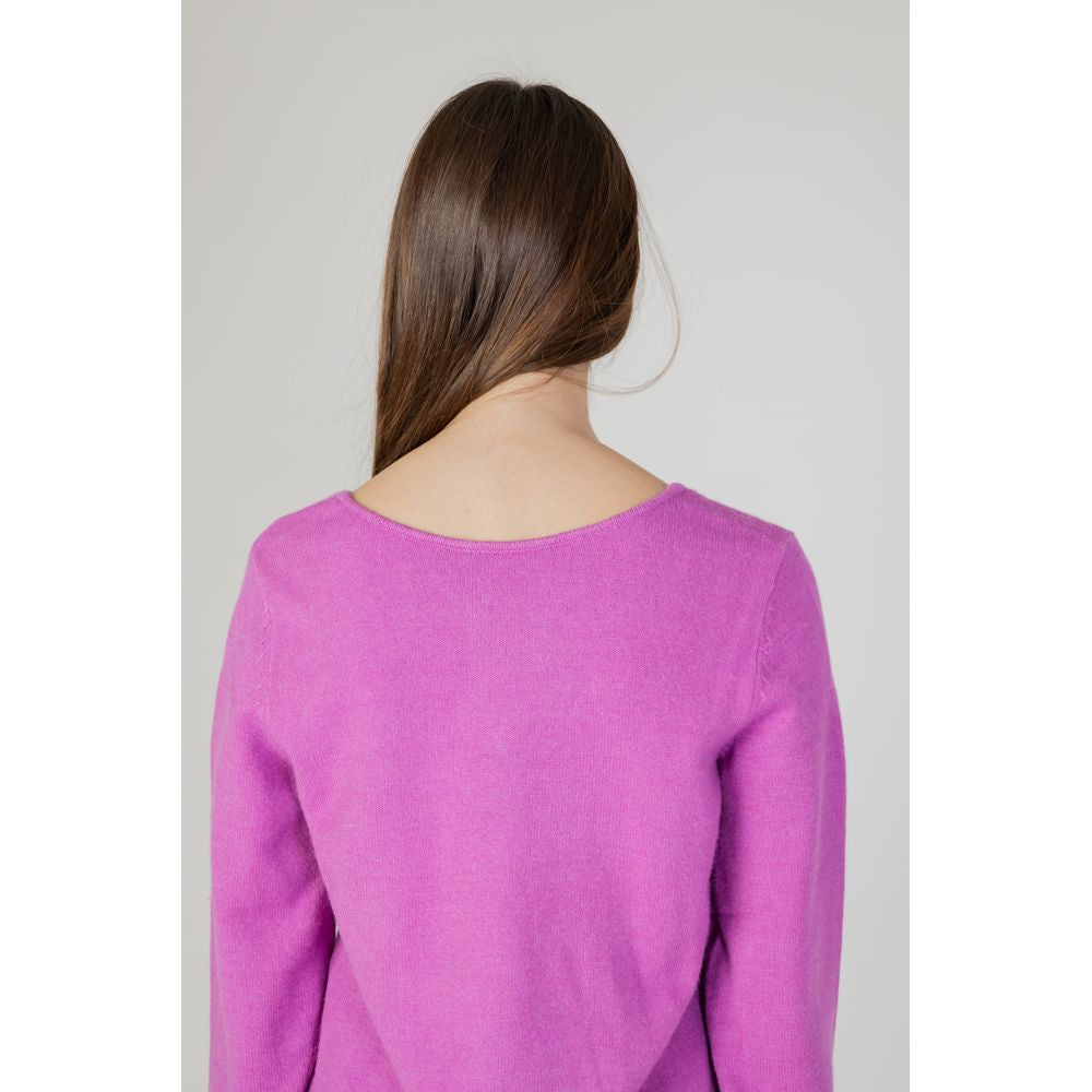 Vila Clothes Rosa Viskose-Pullover