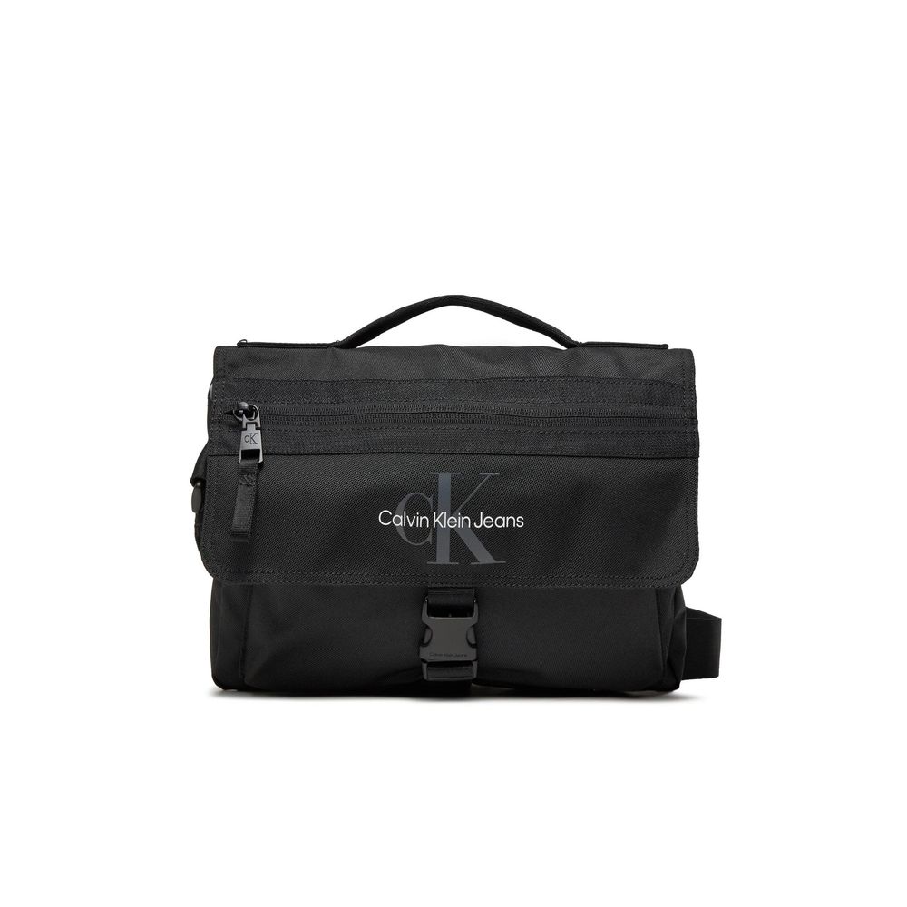 Calvin Klein Schwarze Tasche aus recyceltem Polyester