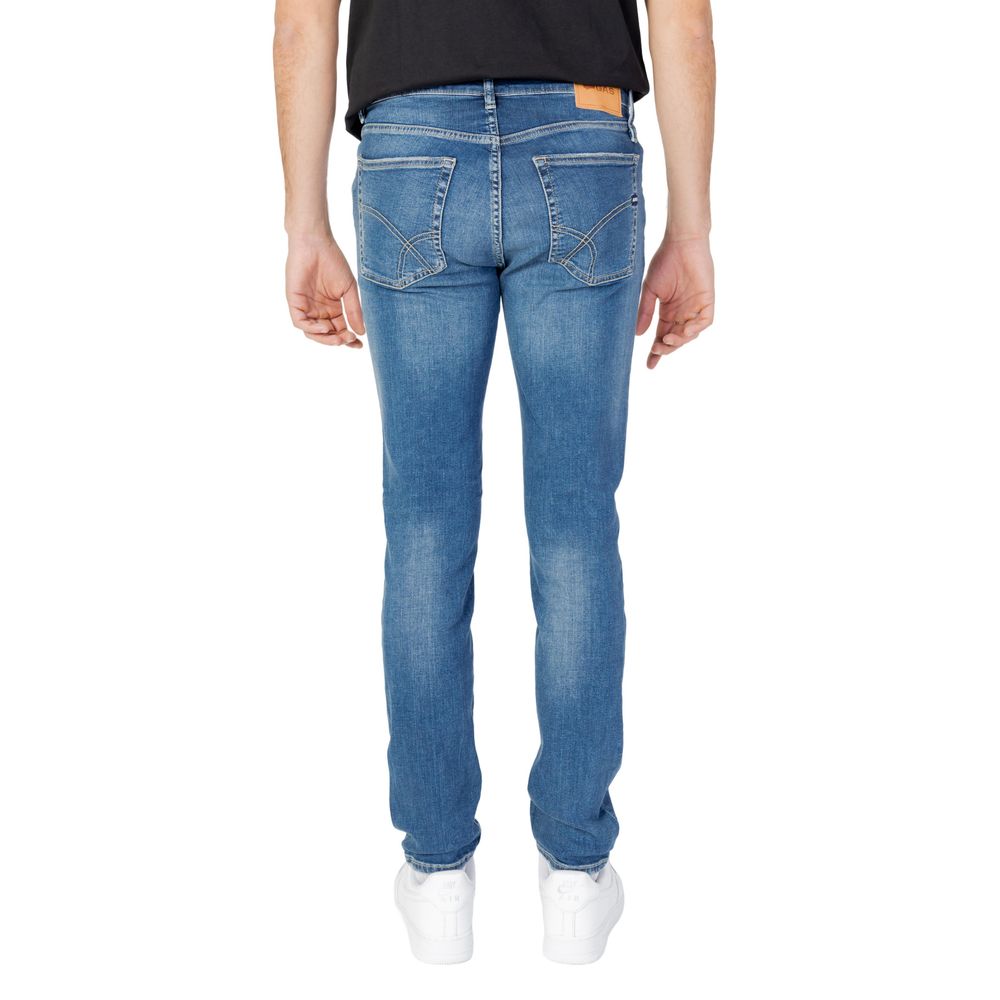 Gas Blaue Baumwolljeans & Hose