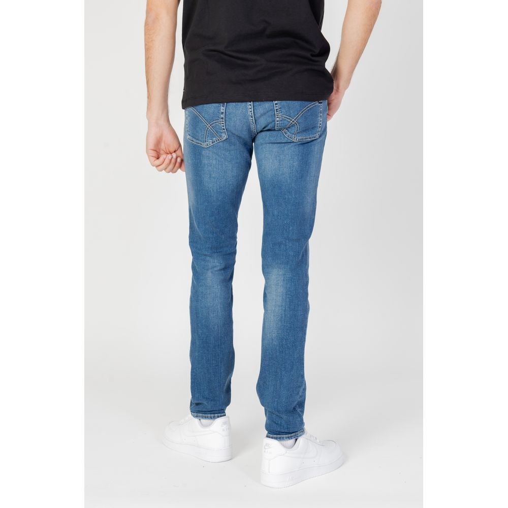 Gas Blaue Baumwolljeans & Hose