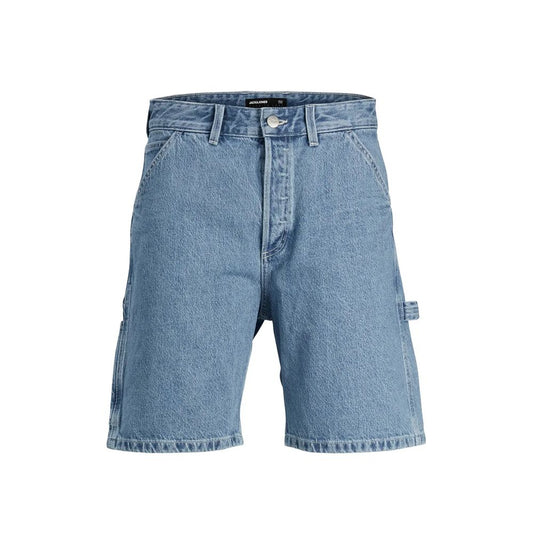 Jack Jones Hellblaue Baumwollshorts