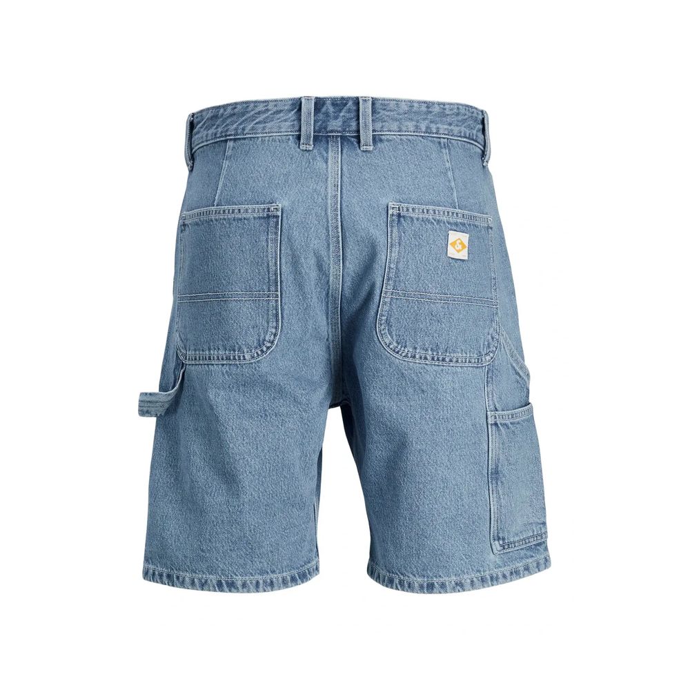 Jack Jones Hellblaue Baumwollshorts