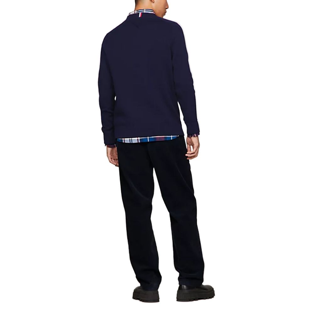 Tommy Hilfiger Blauer Baumwollpullover