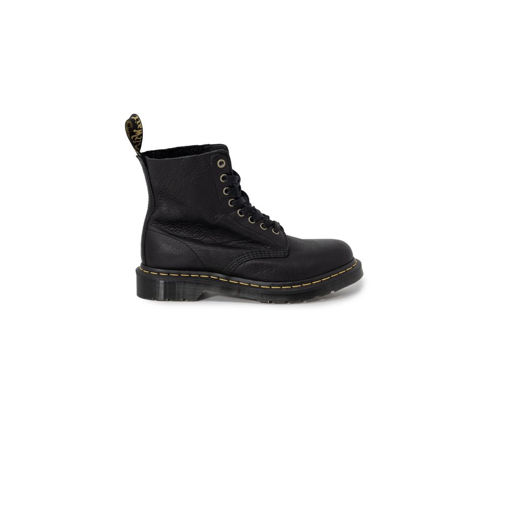 Dr. Martens Schwarzer Lederstiefel