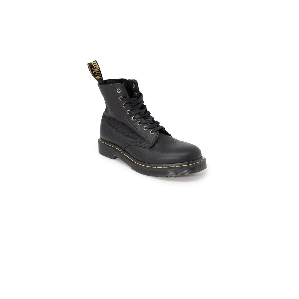 Dr. Martens Schwarzer Lederstiefel