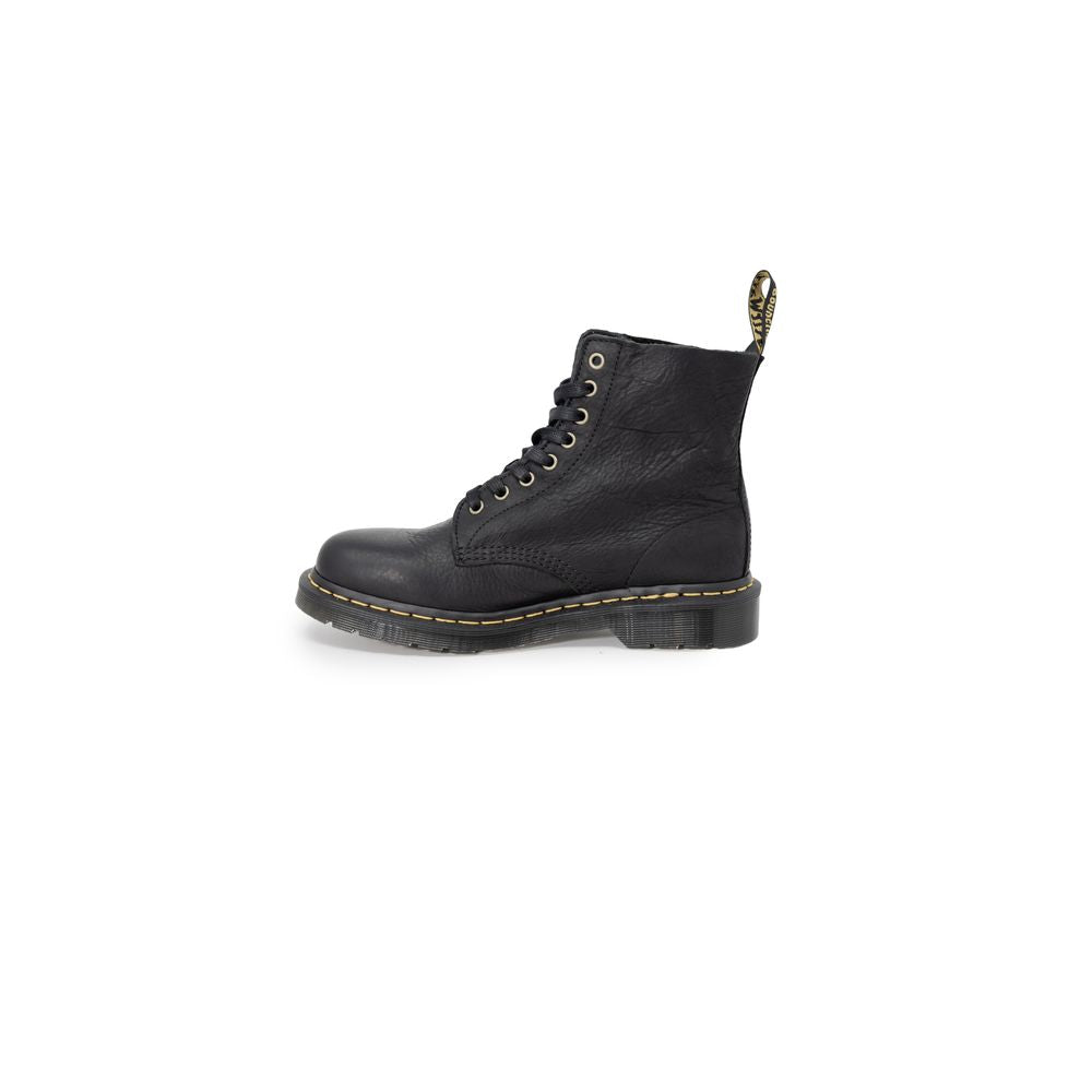 Dr. Martens Schwarzer Lederstiefel