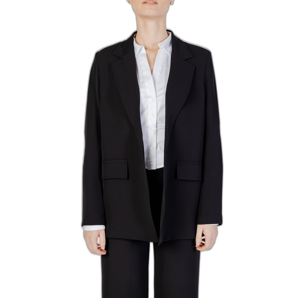 Sandro Ferrone Schwarze Polyester Anzüge & Blazer