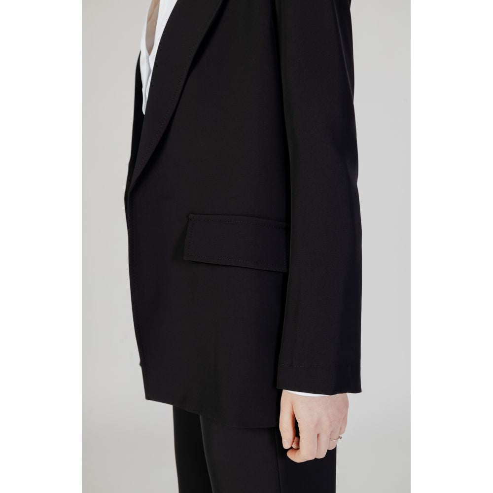 Sandro Ferrone Schwarze Polyester Anzüge & Blazer