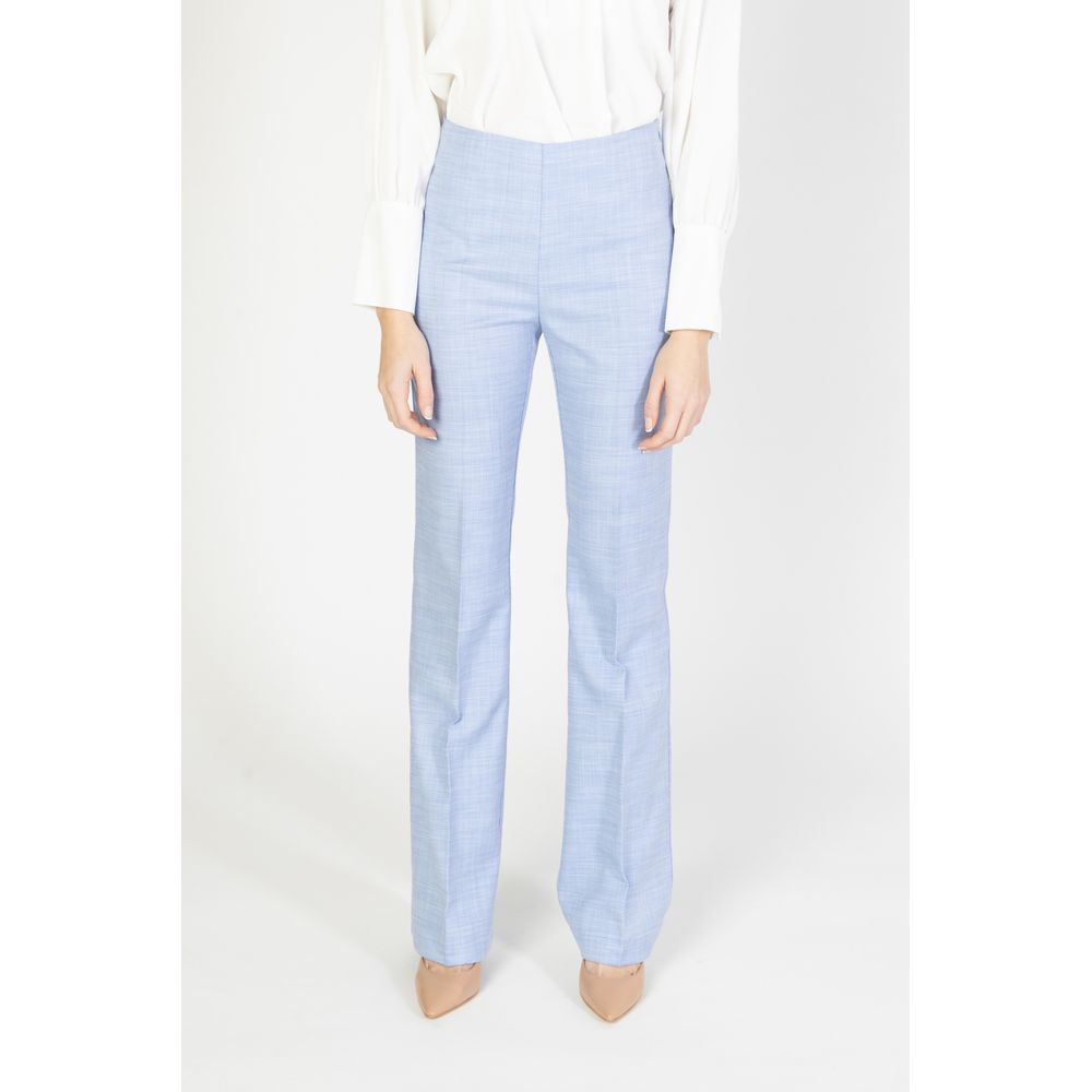 Sandro Ferrone Blaue Viskose Jeans & Hose