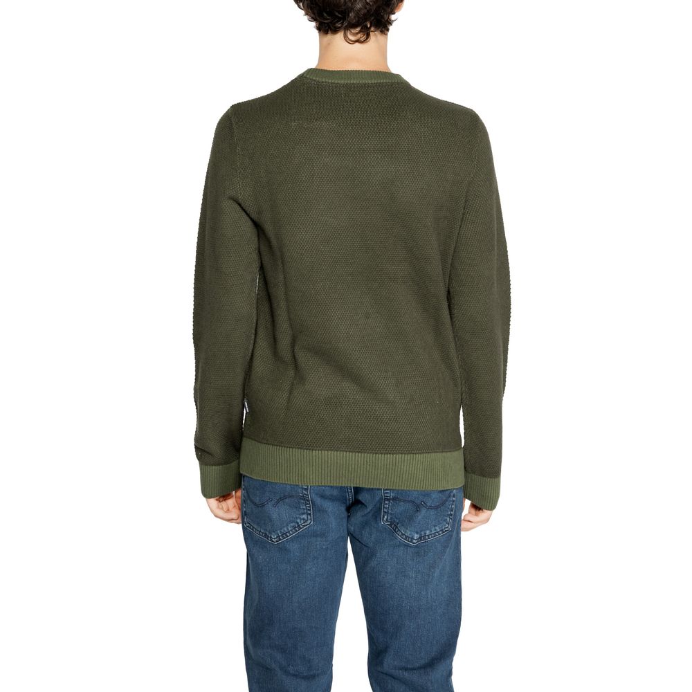 Jack Jones Grüner Baumwollpullover