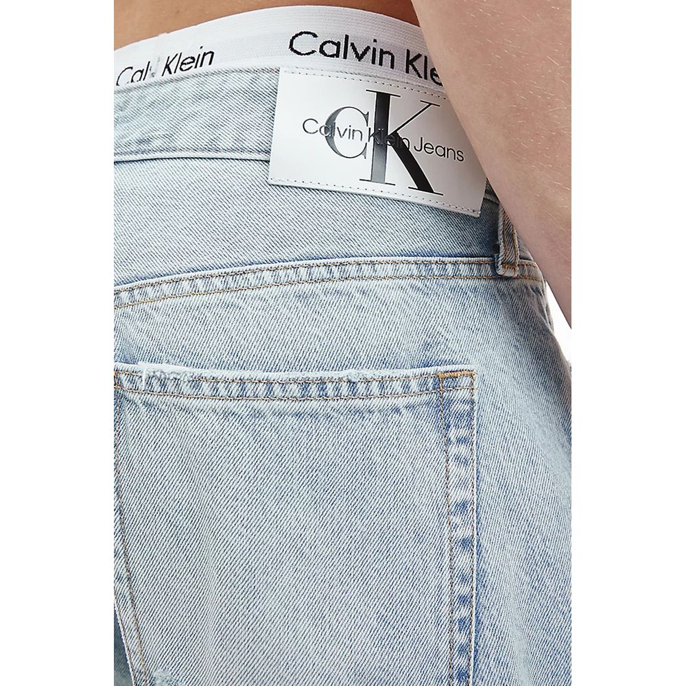 Calvin Klein Jeans Hellblaue Baumwolljeans & Hose