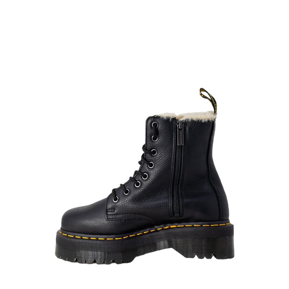 Dr. Martens Schwarzer Lederstiefel