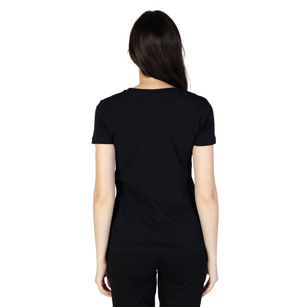 Moschino Schwarze Baumwolle Tops & T-Shirt