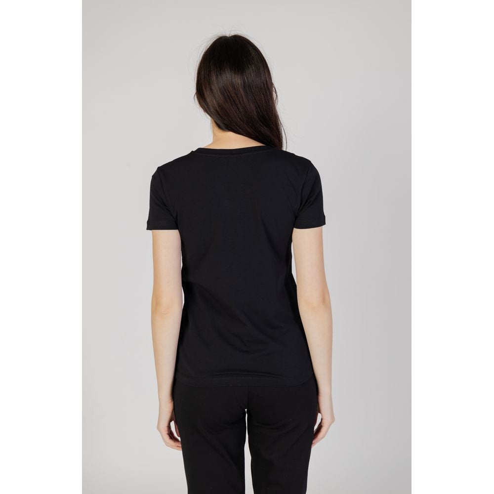 Moschino Schwarze Baumwolle Tops & T-Shirt