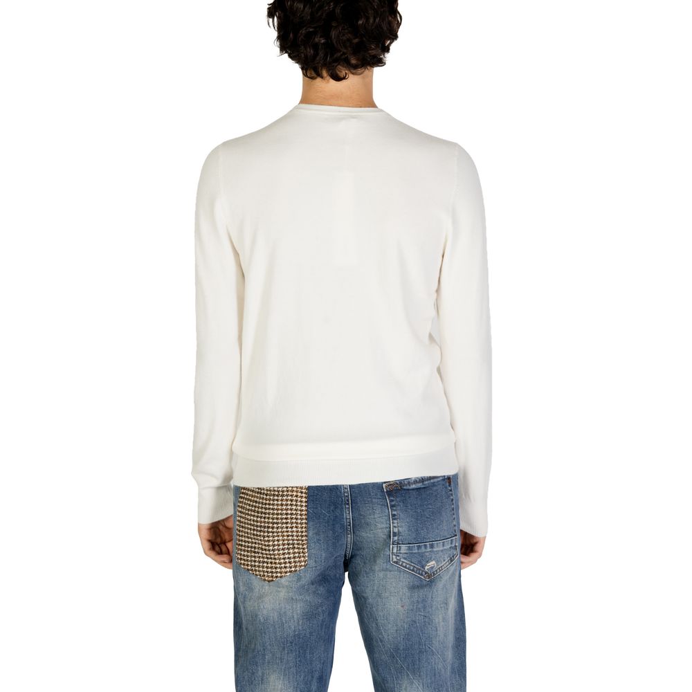 Gianni Lupo Cremefarbener Polyester-Pullover