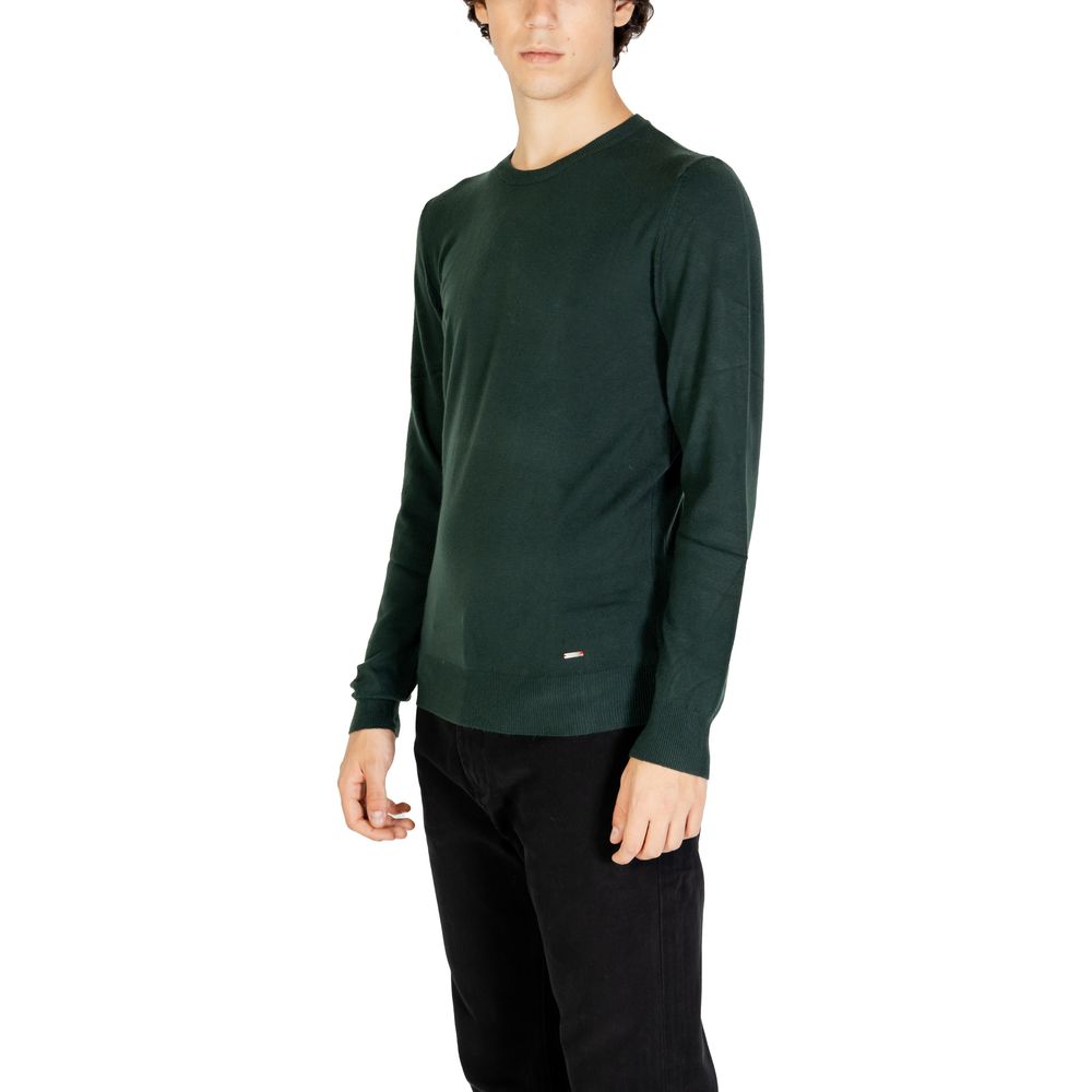 Gianni Lupo Grüner Polyester-Pullover