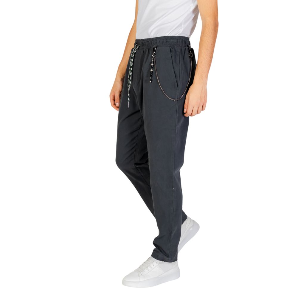 Gianni Lupo Graue Baumwolljeans & Hose