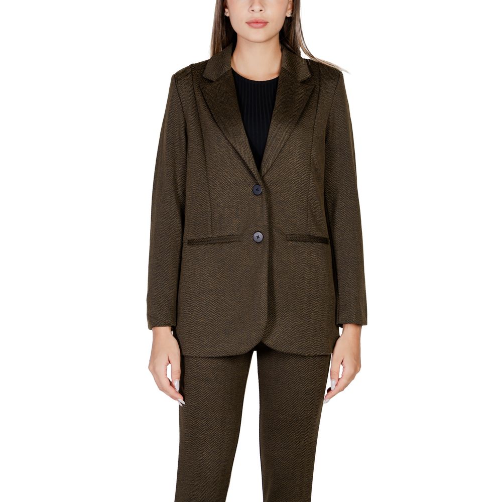 ICHI Grüne Polyester Anzüge & Blazer