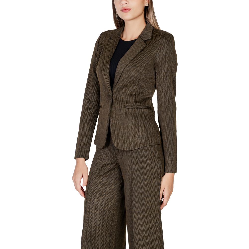 ICHI Grüne Polyester Anzüge & Blazer