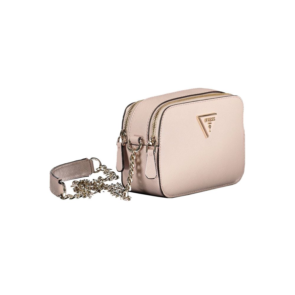 Guess Jeans Rosa Polyethylen-Handtasche