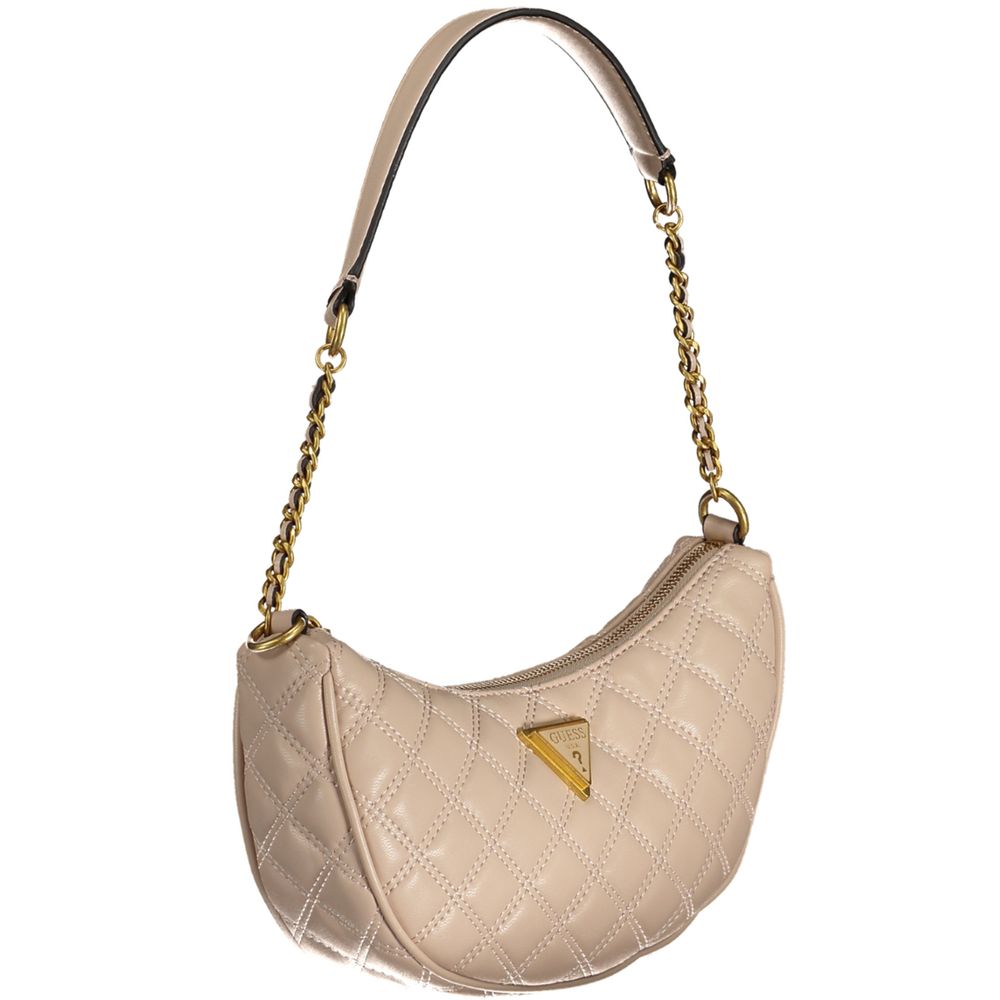 Guess Jeans Beige Polyethylen Handtasche