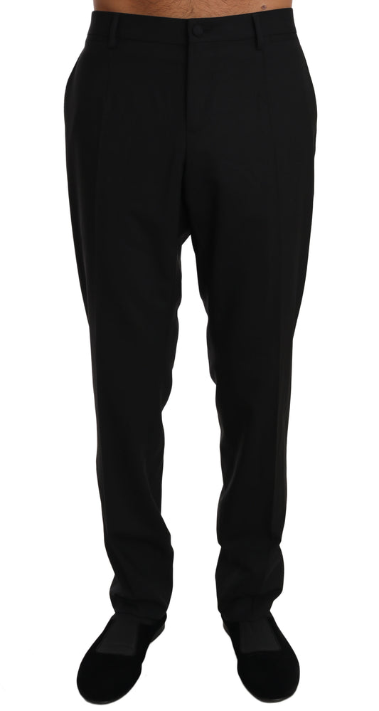 Dolce &amp; Gabbana Elegant formal wool blend trousers