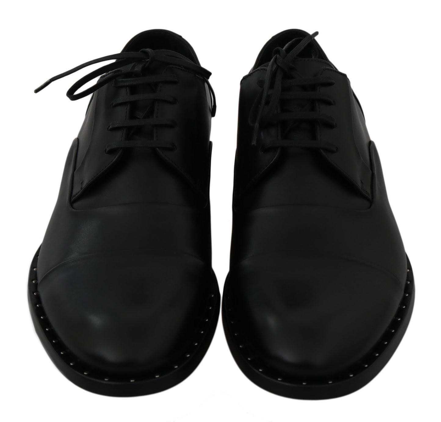 Dolce &amp; Gabbana Elegant Black Leather Shoes for Formal Occasions