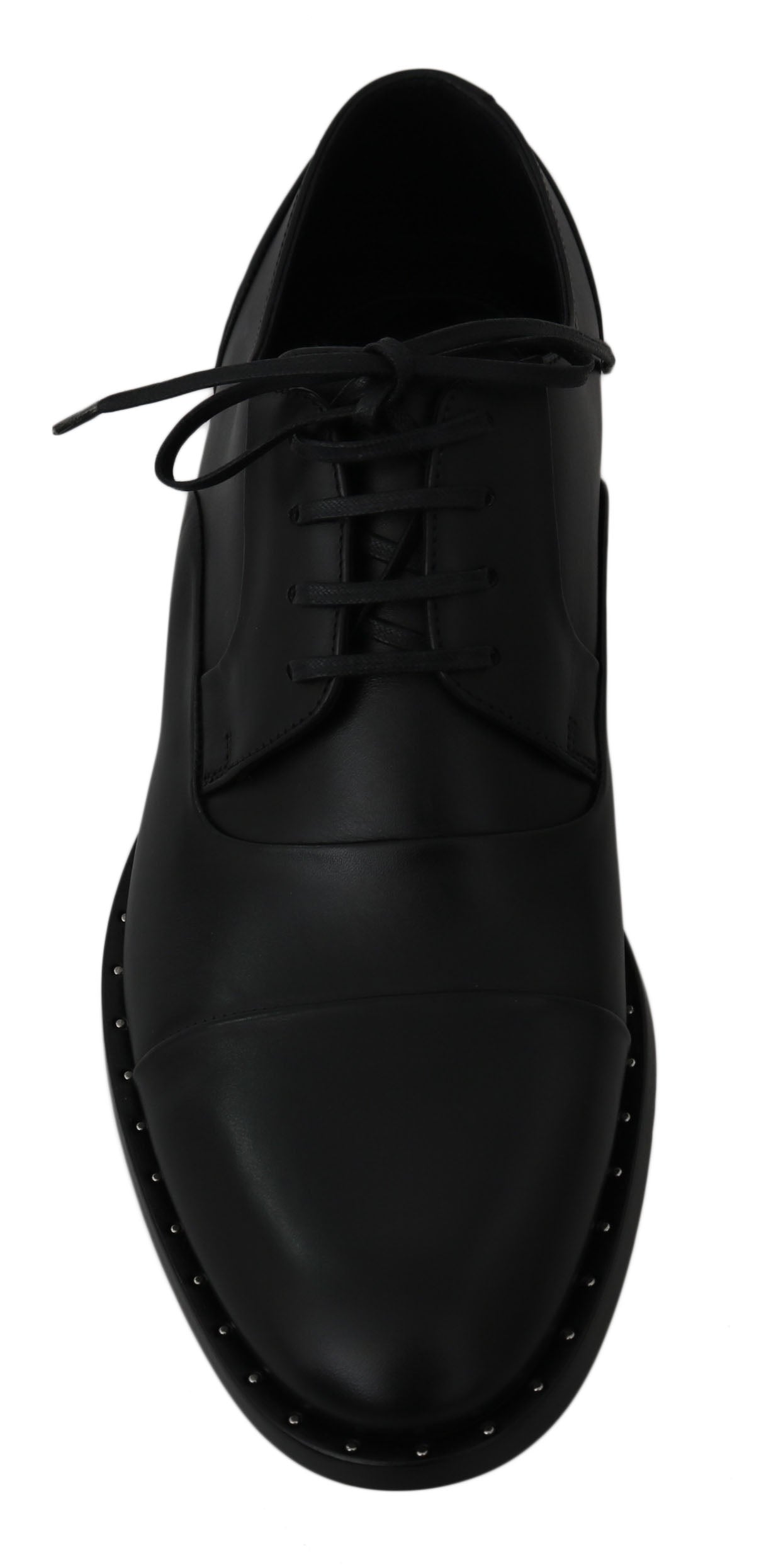 Dolce &amp; Gabbana Elegant Black Leather Shoes for Formal Occasions