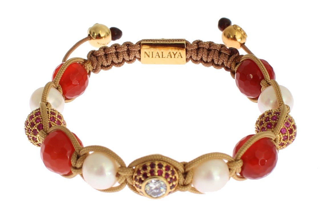 Nialaya Exquisite handmade gemstone bracelet